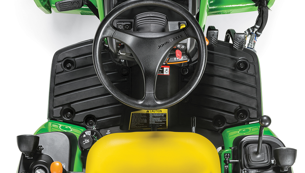 1023E Compact Utility Tractor TwinTouch Pedal System