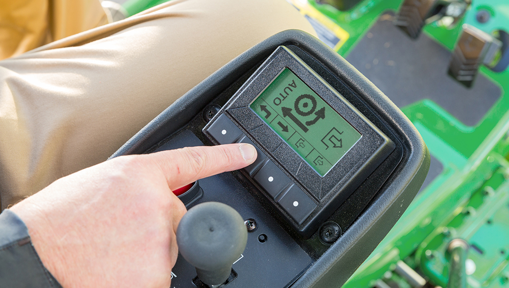 A close up of the 7500A PrecisionCut™ loadmatch display system