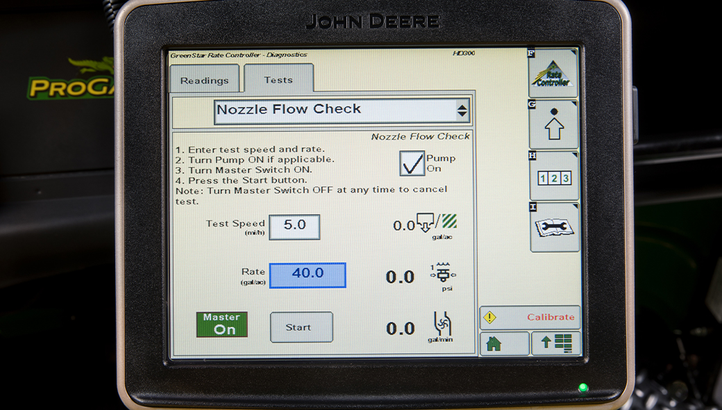 ProGator 2030A GPS PrecisionSprayer GreenStar rate controller